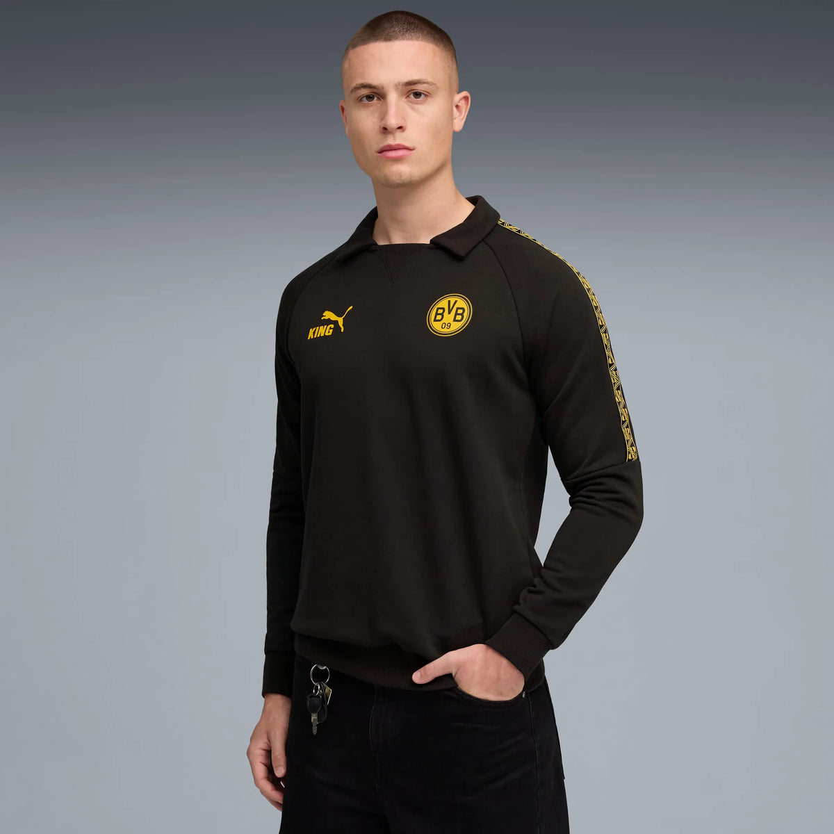 PUMA Black-Yellow Sizzle
