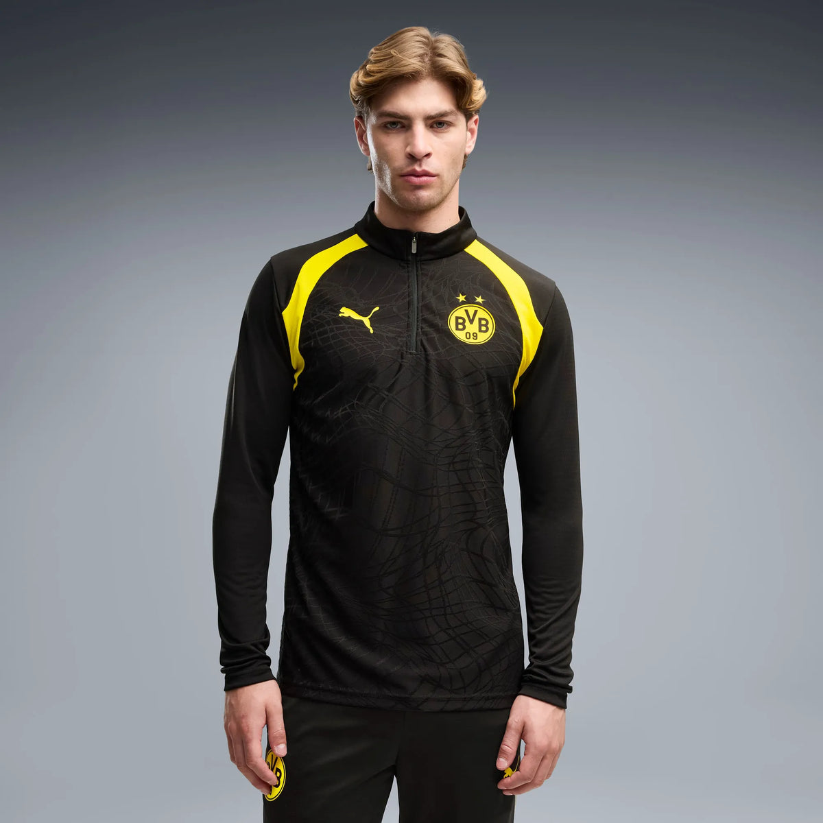 PUMA Black-Faster Yellow