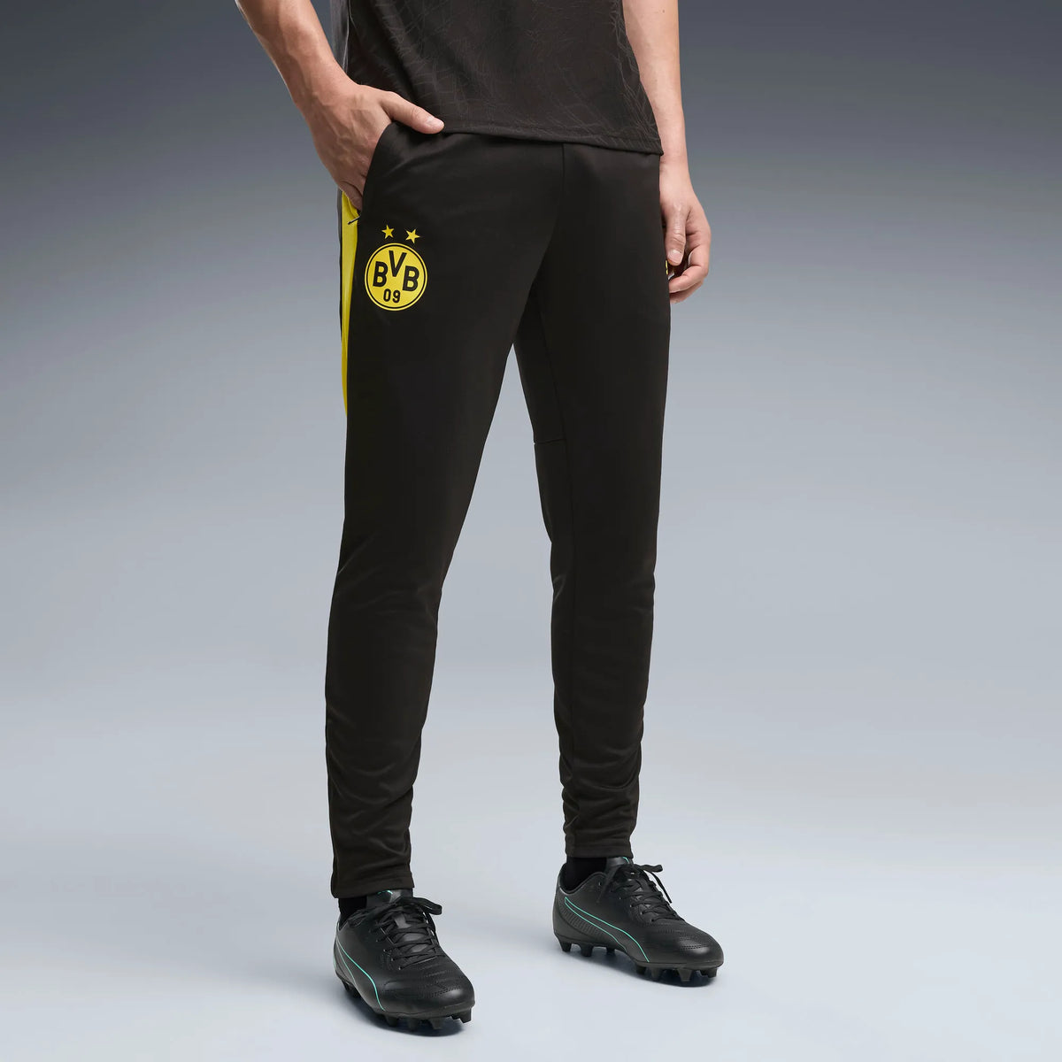 PUMA Black-Faster Yellow