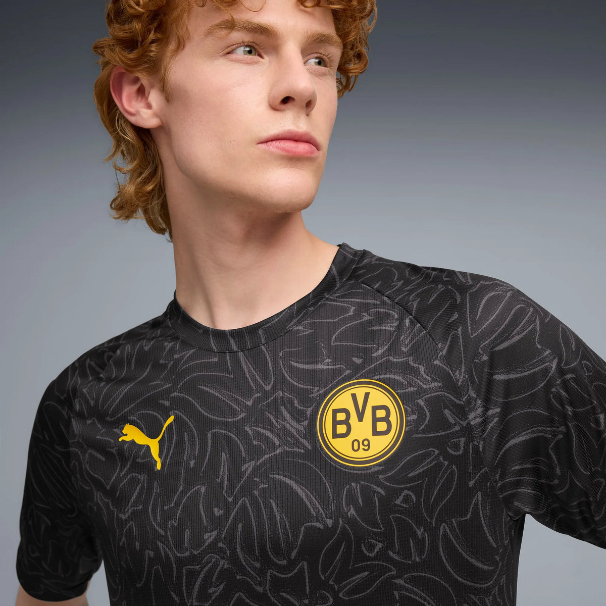 PUMA Black-Yellow Sizzle