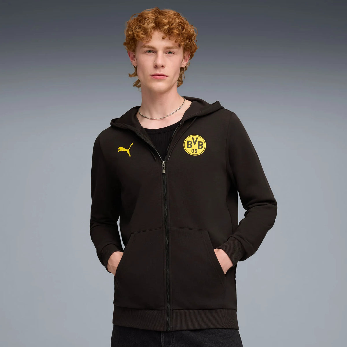 PUMA Black-Faster Yellow