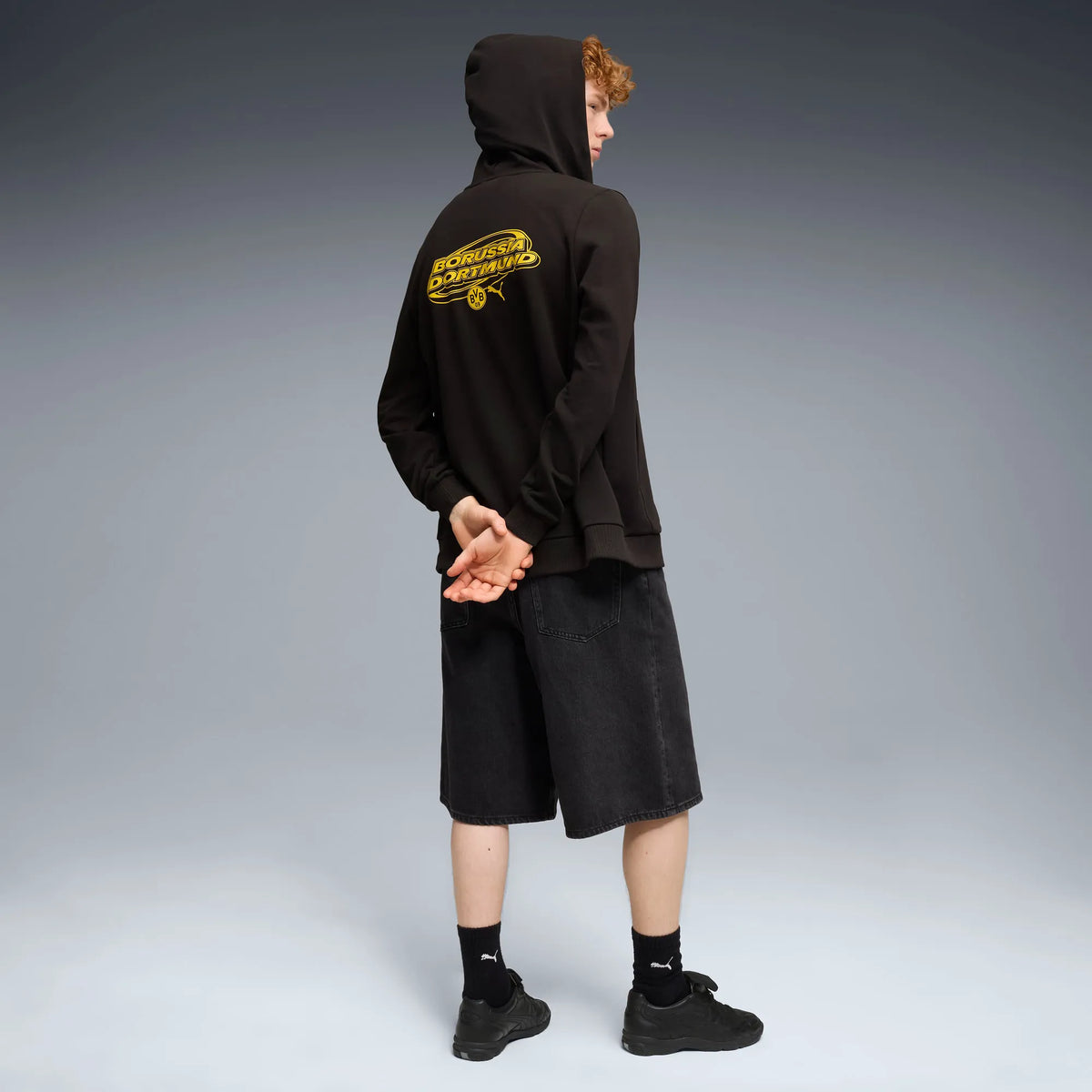 PUMA Black-Faster Yellow