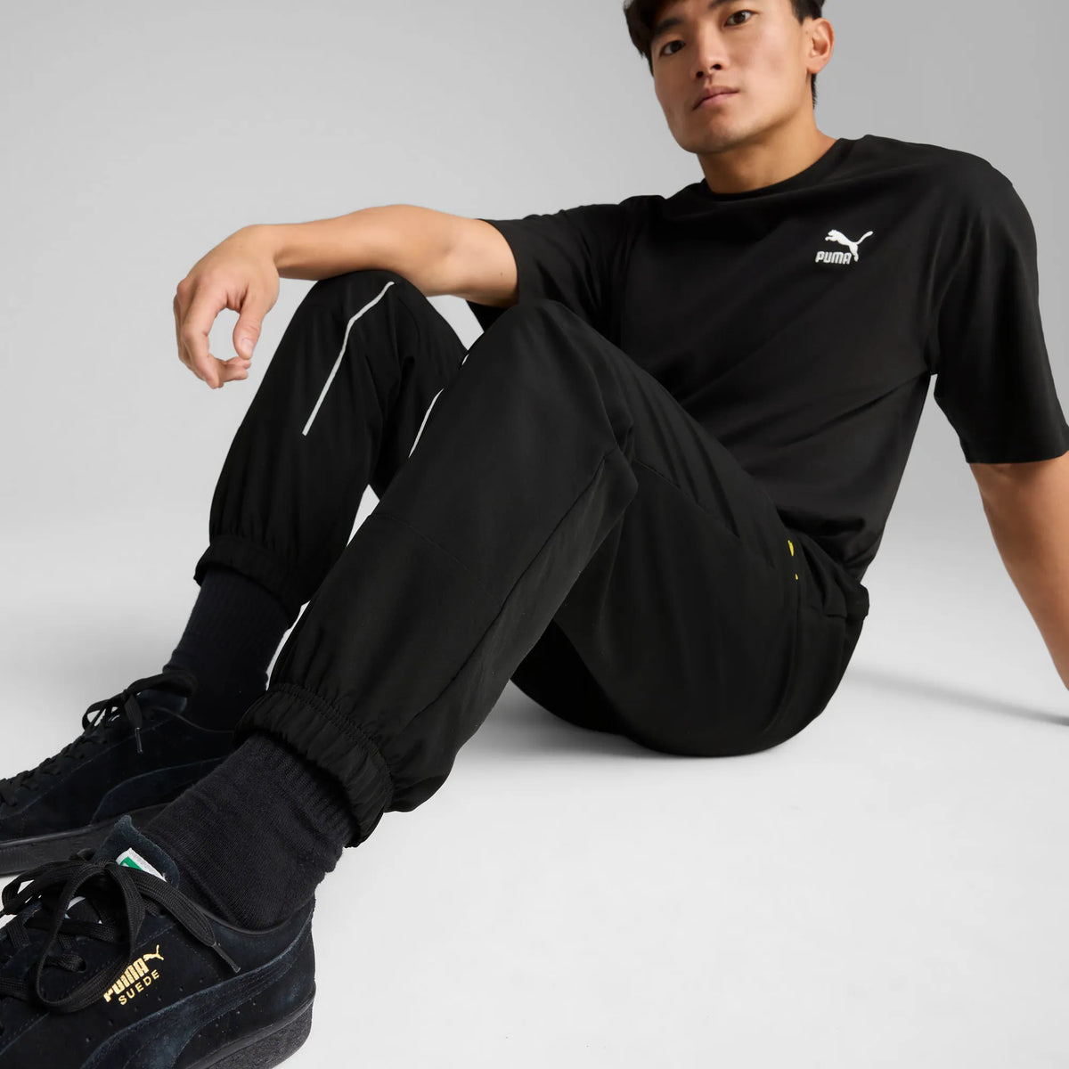 PUMA Black-Faster Yellow
