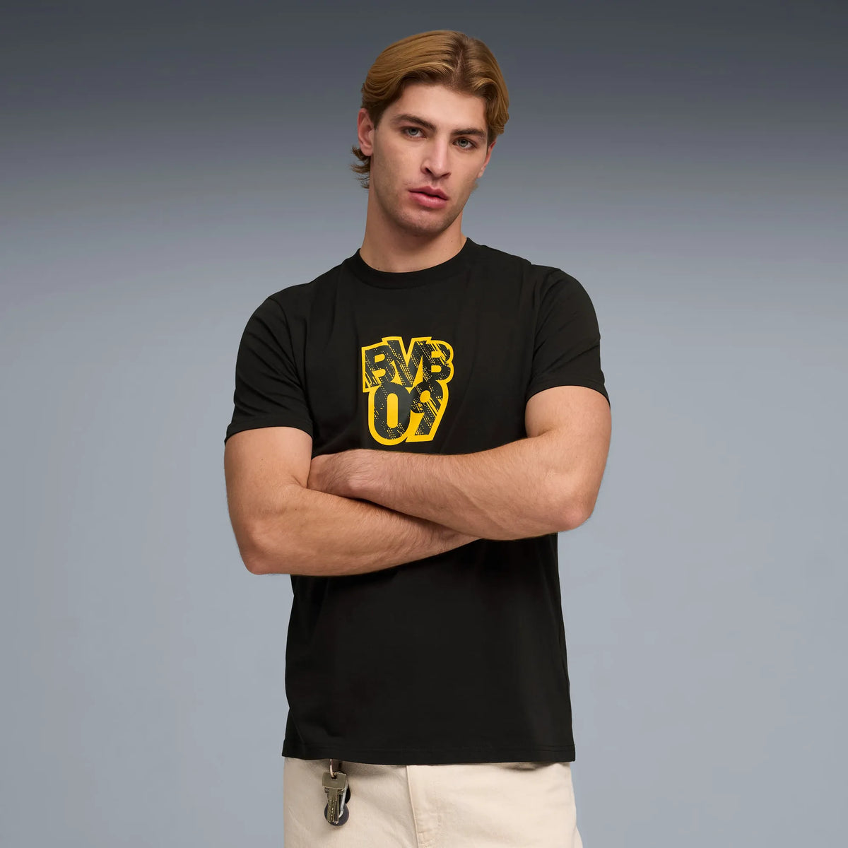 PUMA Black-Faster Yellow