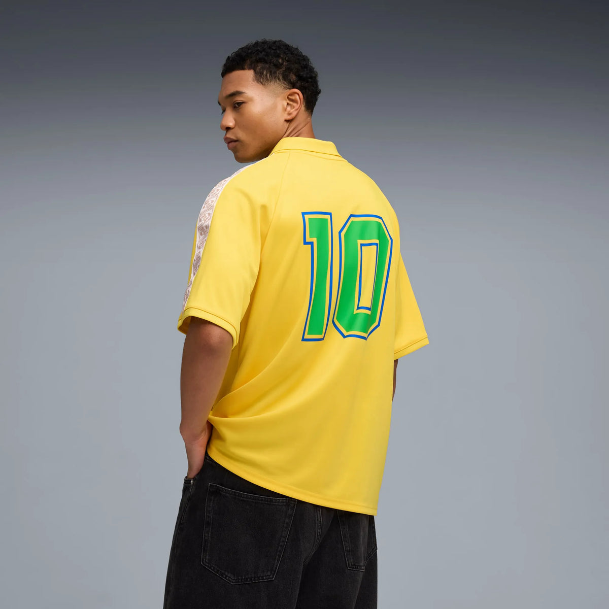 Pelé Yellow-PUMA Green-PUMA Black