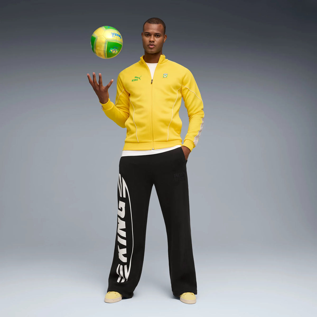Pelé Yellow-PUMA Green-Matte Puma Gold