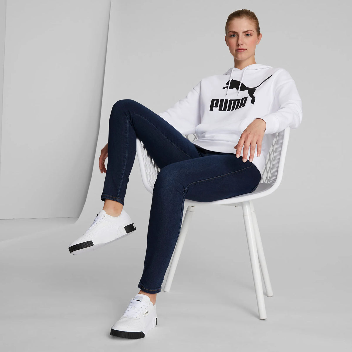 Puma White-Puma Black