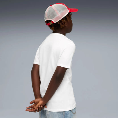 PUMA White-PUMA Red