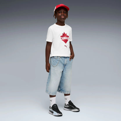 PUMA White-PUMA Red