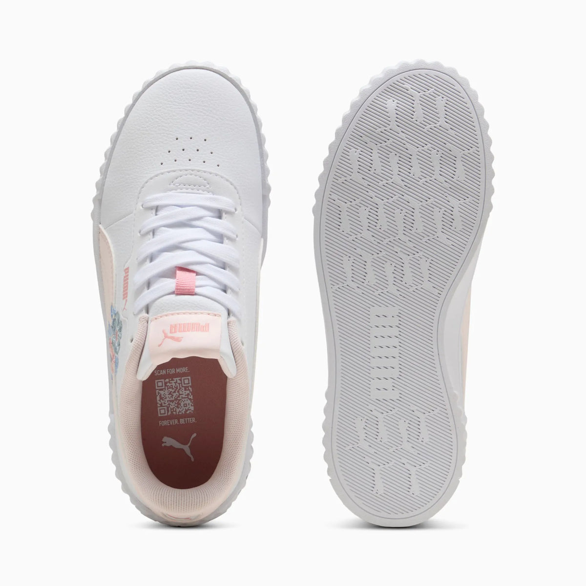 PUMA White-Jasmine Flower-Seafoam