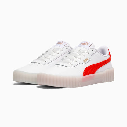 PUMA White-Fierce Red-PUMA Gold
