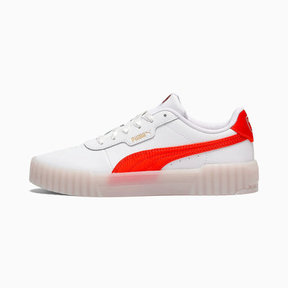 PUMA White-Fierce Red-PUMA Gold