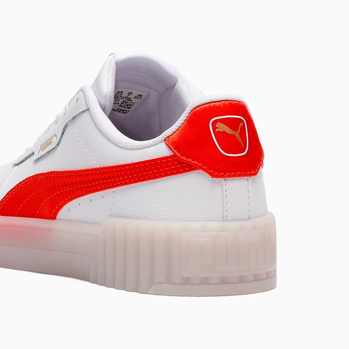 PUMA White-Fierce Red-PUMA Gold