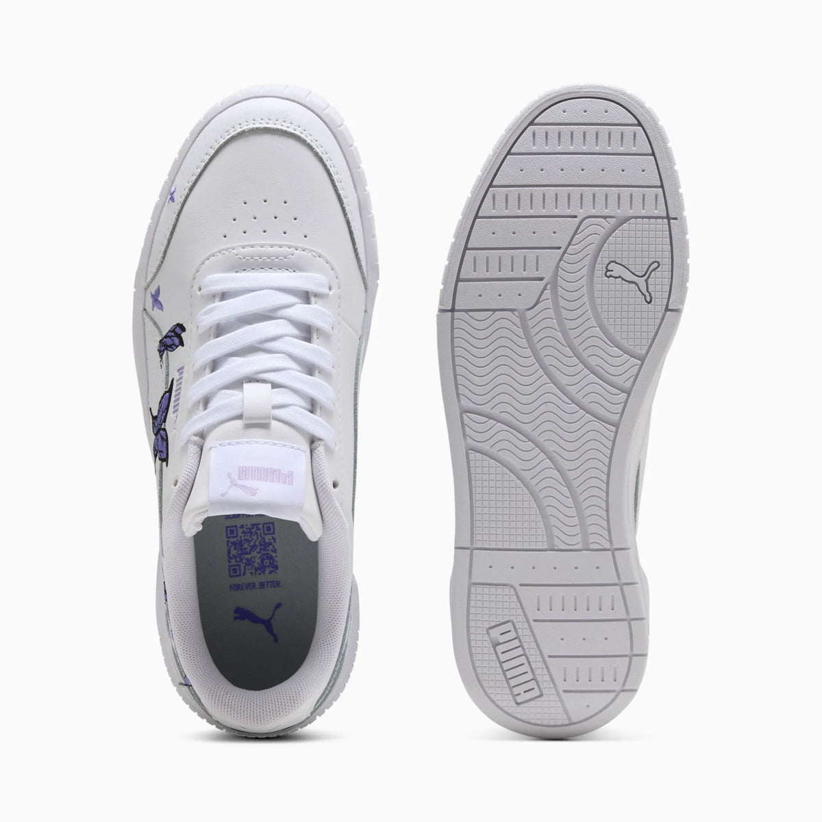 PUMA White-Vivid Violet-Dark Amethyst