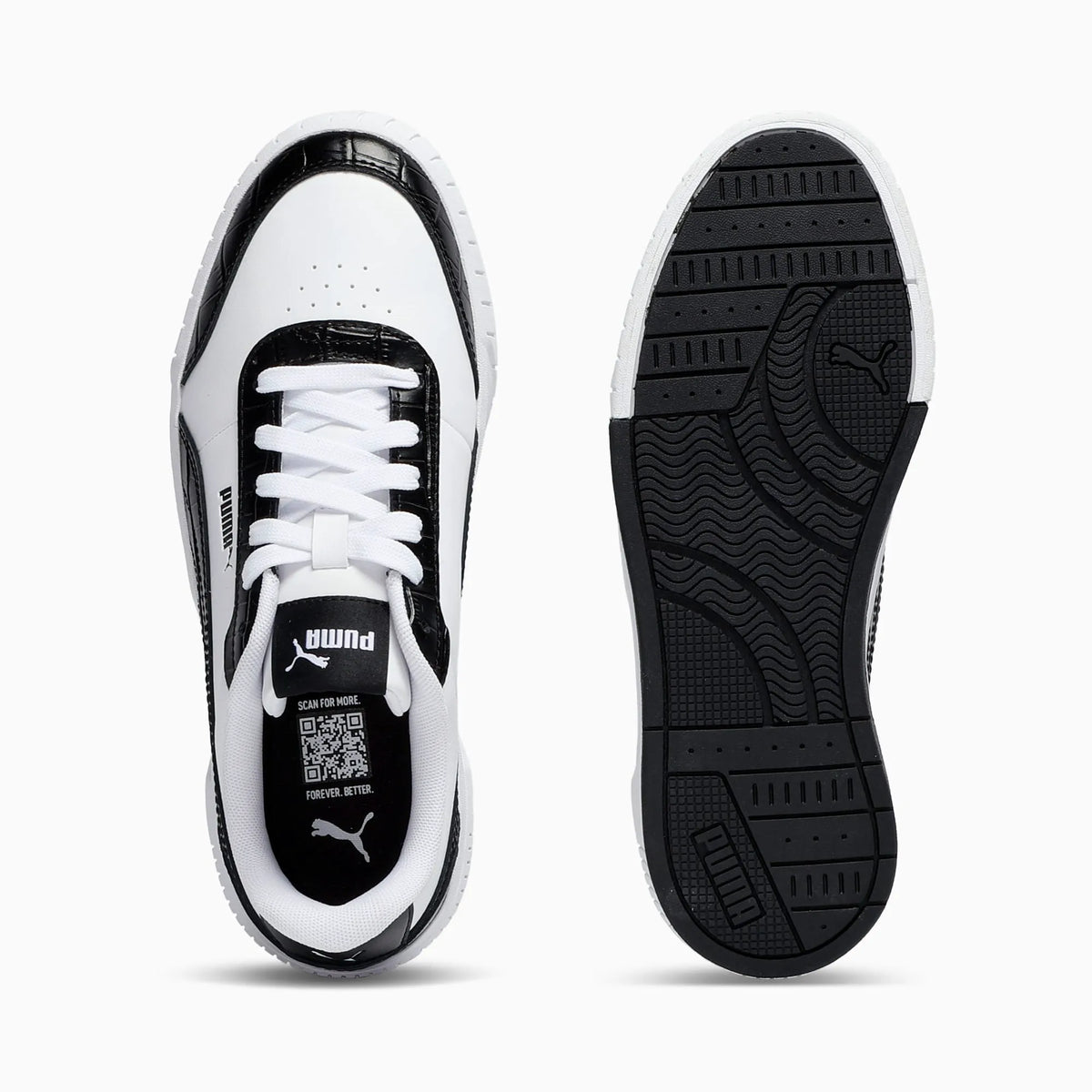 PUMA White-PUMA Black