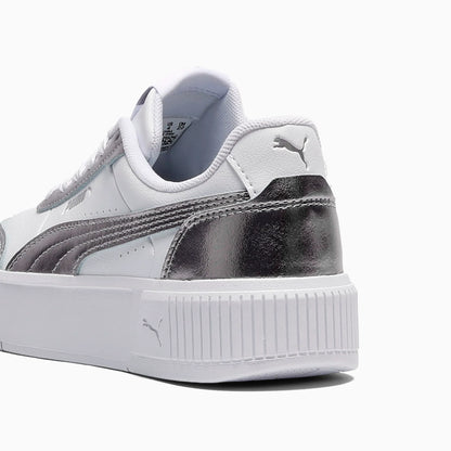 PUMA White-Matte Silver-PUMA Silver