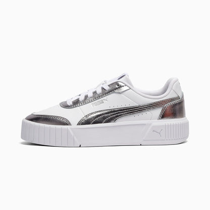 PUMA White-Matte Silver-PUMA Silver