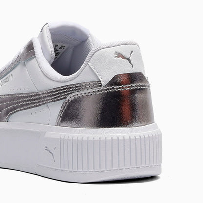 PUMA White-Matte Silver-PUMA Silver