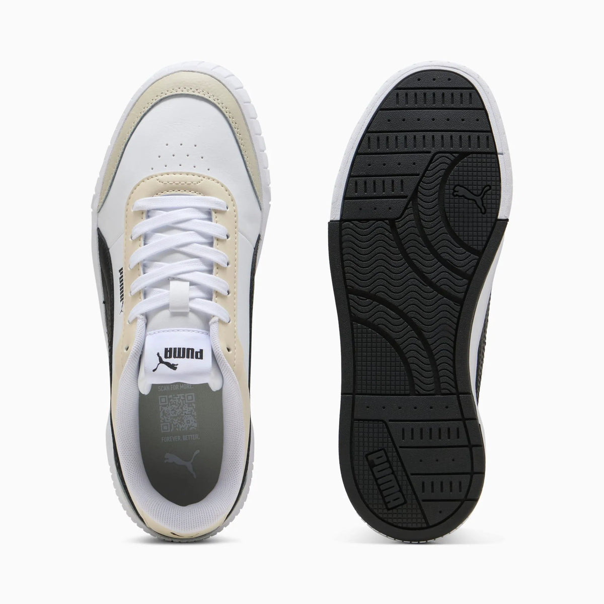 PUMA White-PUMA Black-Desert Dust