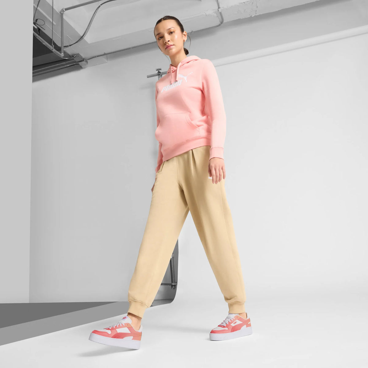 PUMA White-Peach Frost-Pink Fruit