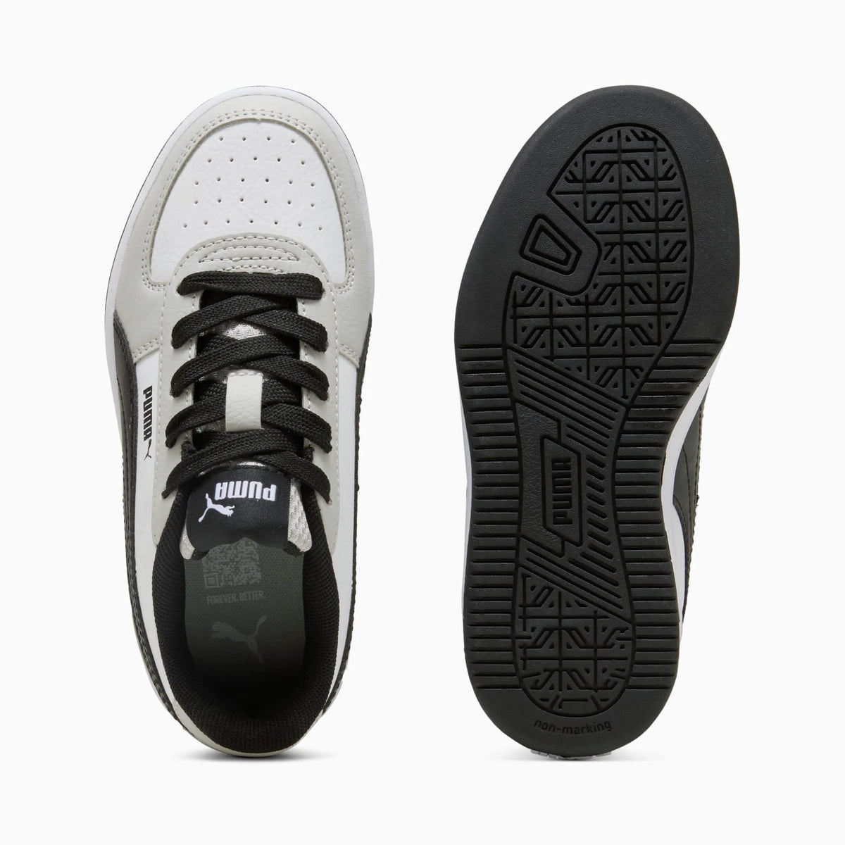 PUMA White-PUMA Black-Cool Light Gray