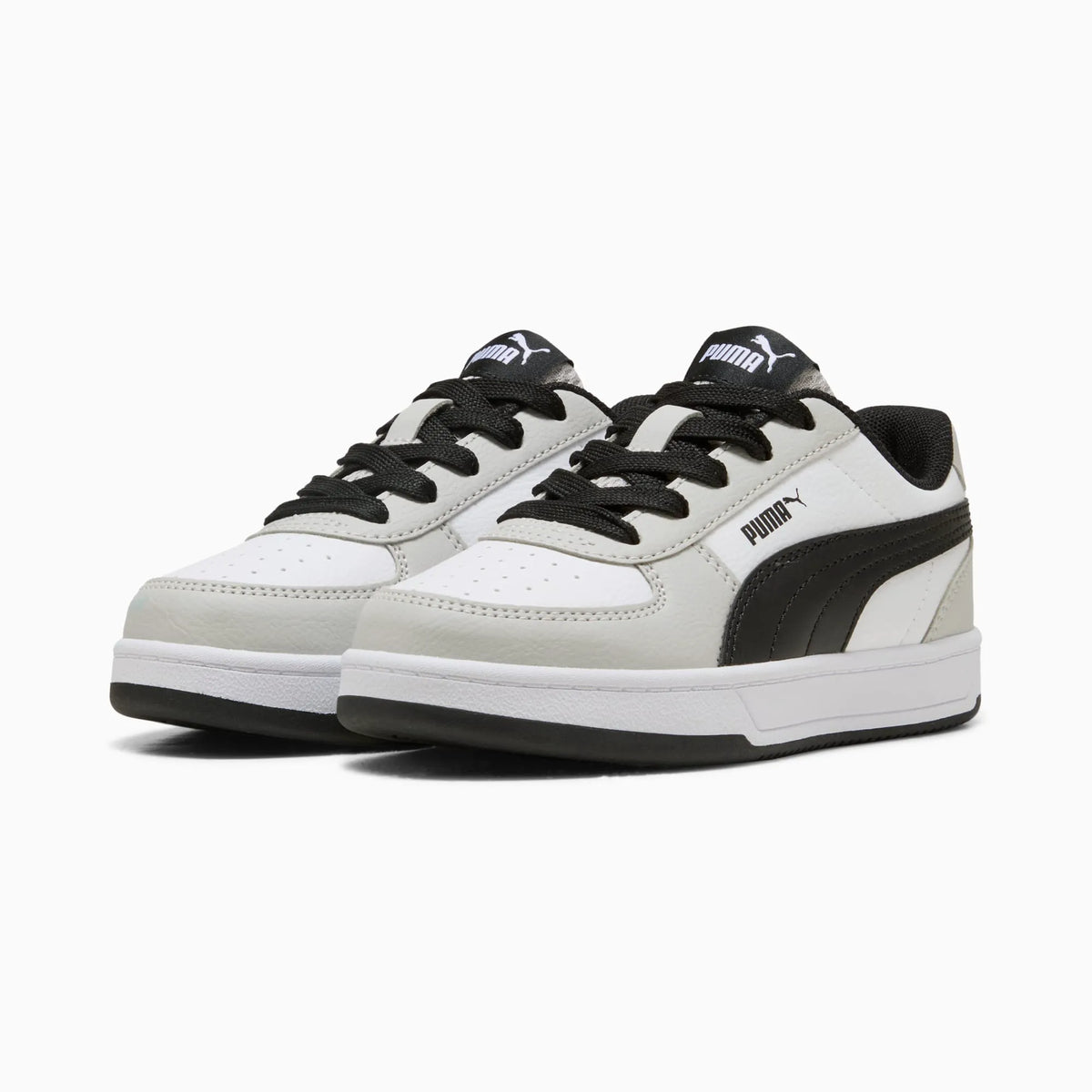 PUMA White-PUMA Black-Cool Light Gray