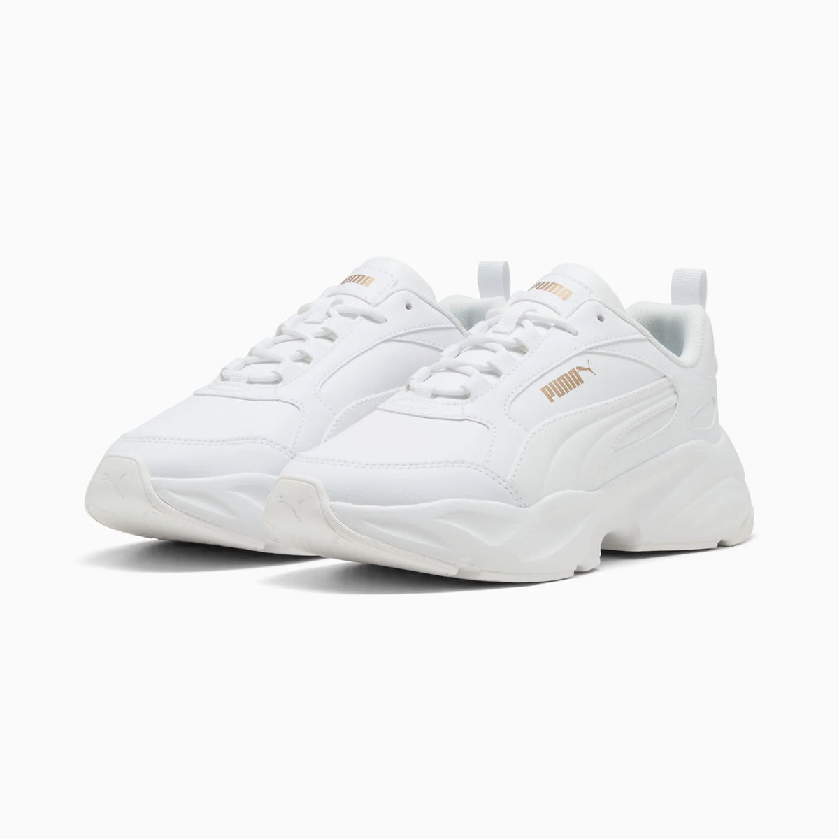 PUMA White-PUMA White-PUMA Gold