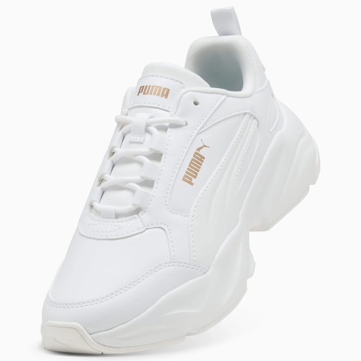PUMA White-PUMA White-PUMA Gold
