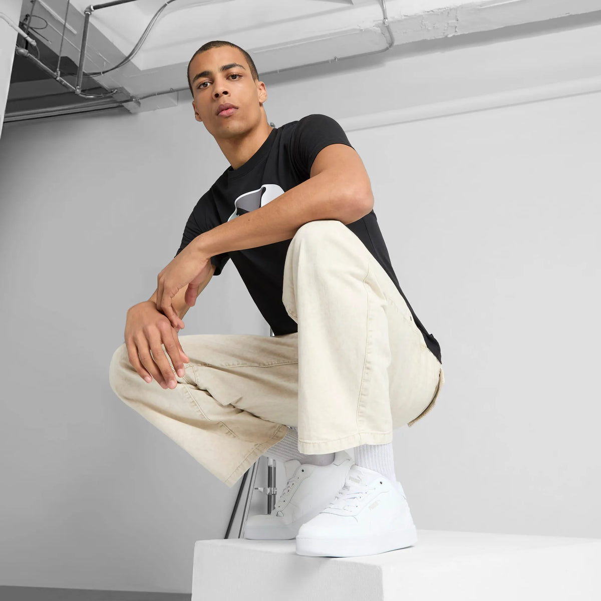 PUMA White-Cool Light Gray