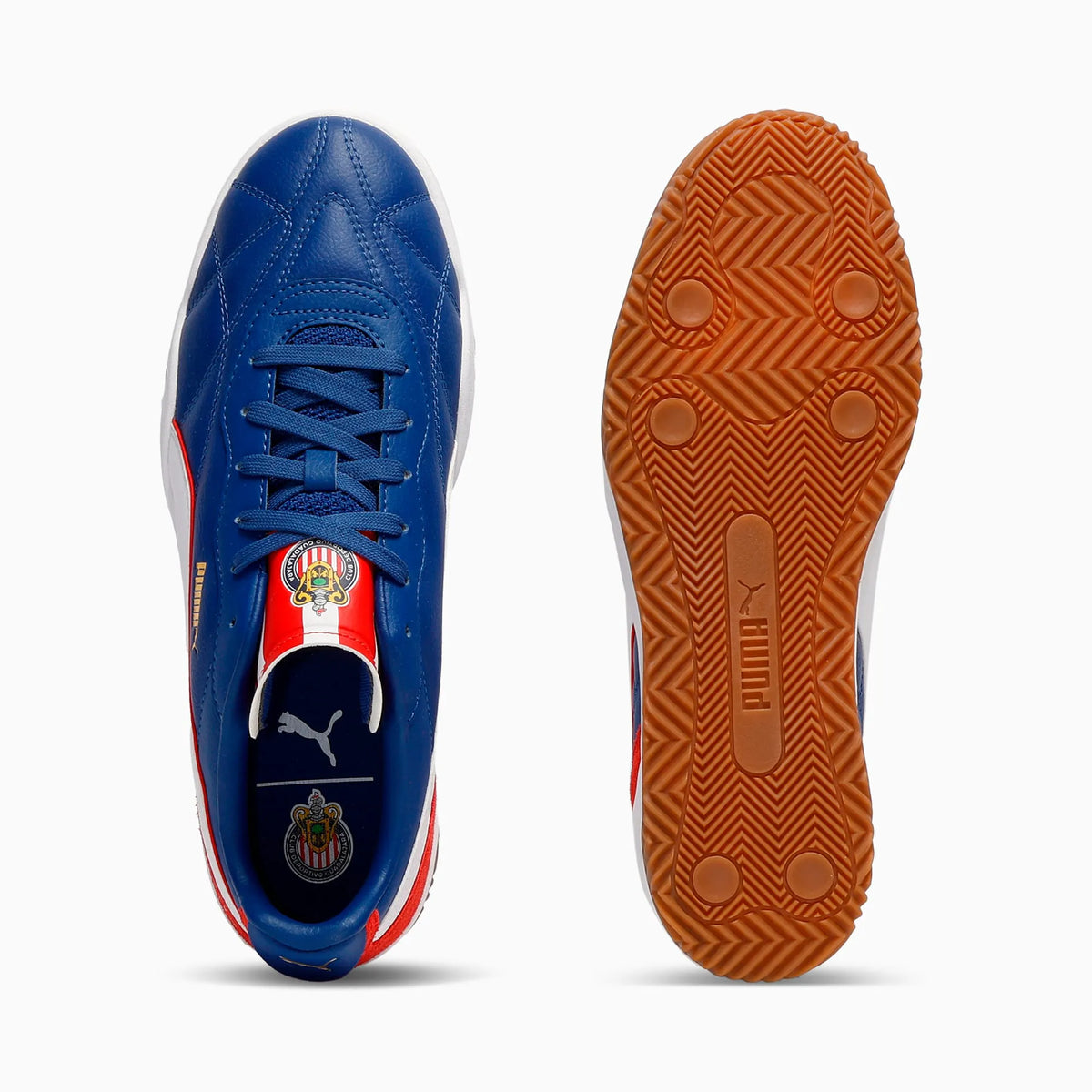 Blazing Blue-For All Time Red-PUMA White-PUMA Gold