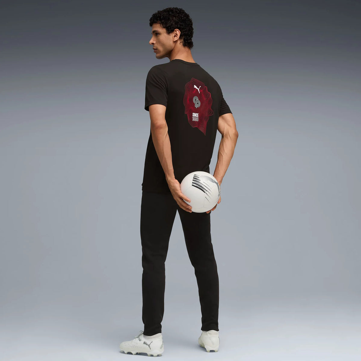 PUMA Black-PUMA White-Fast Red