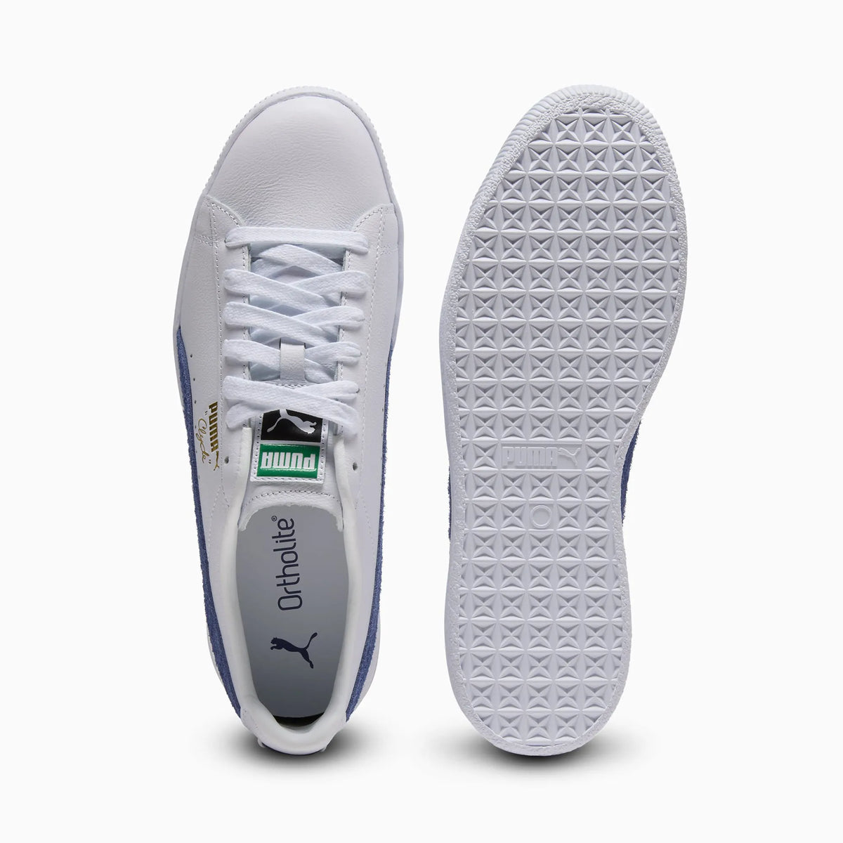 PUMA White-Blue Crystal-Puma Team Gold