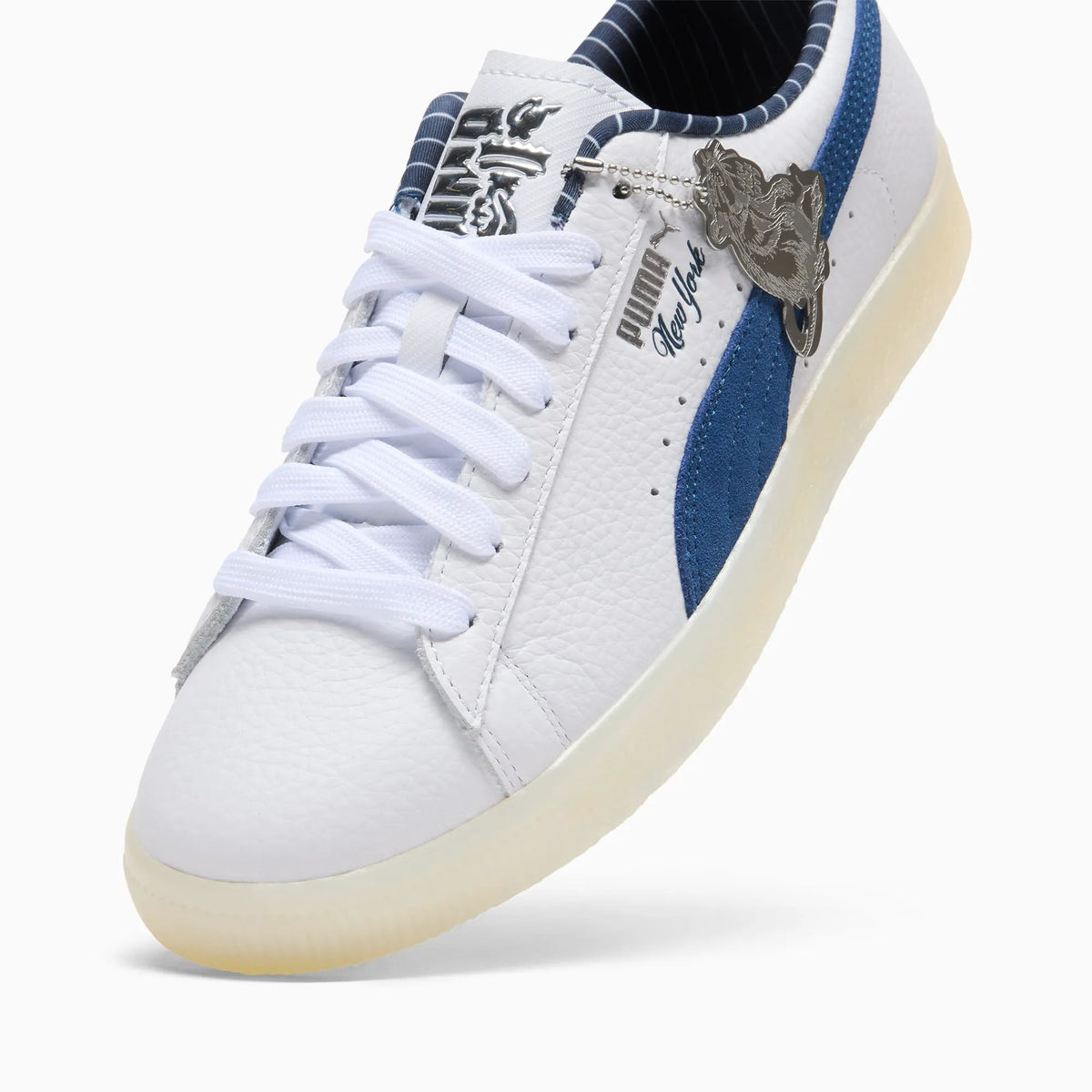 PUMA White-Persian Blue