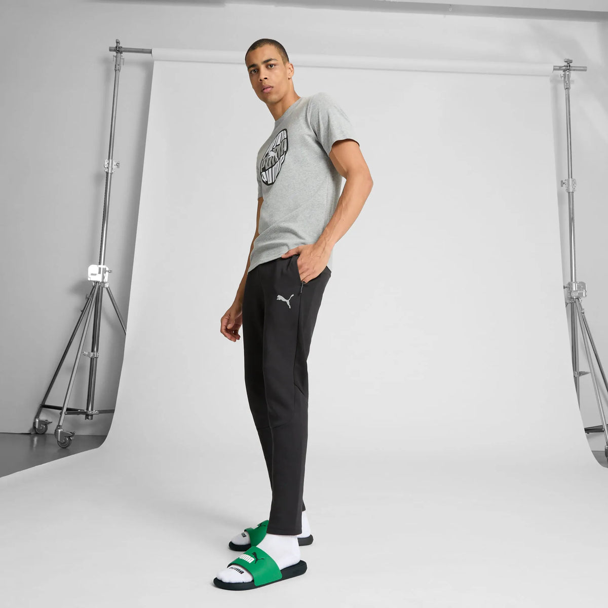 Archive Green-PUMA White-PUMA Black