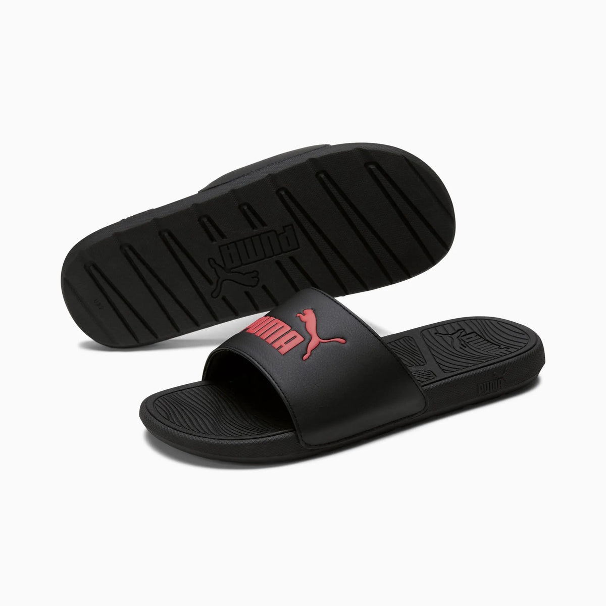 PUMA Black-PUMA Red