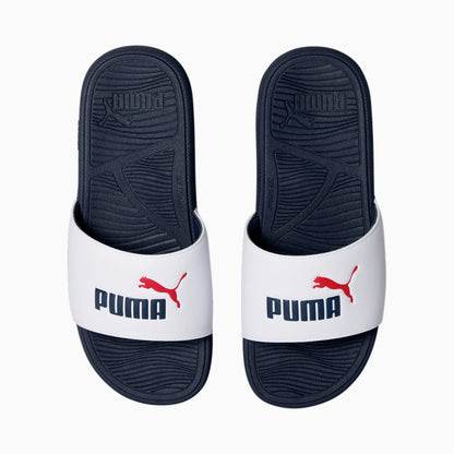 PUMA White-Parisian Night-PUMA Red