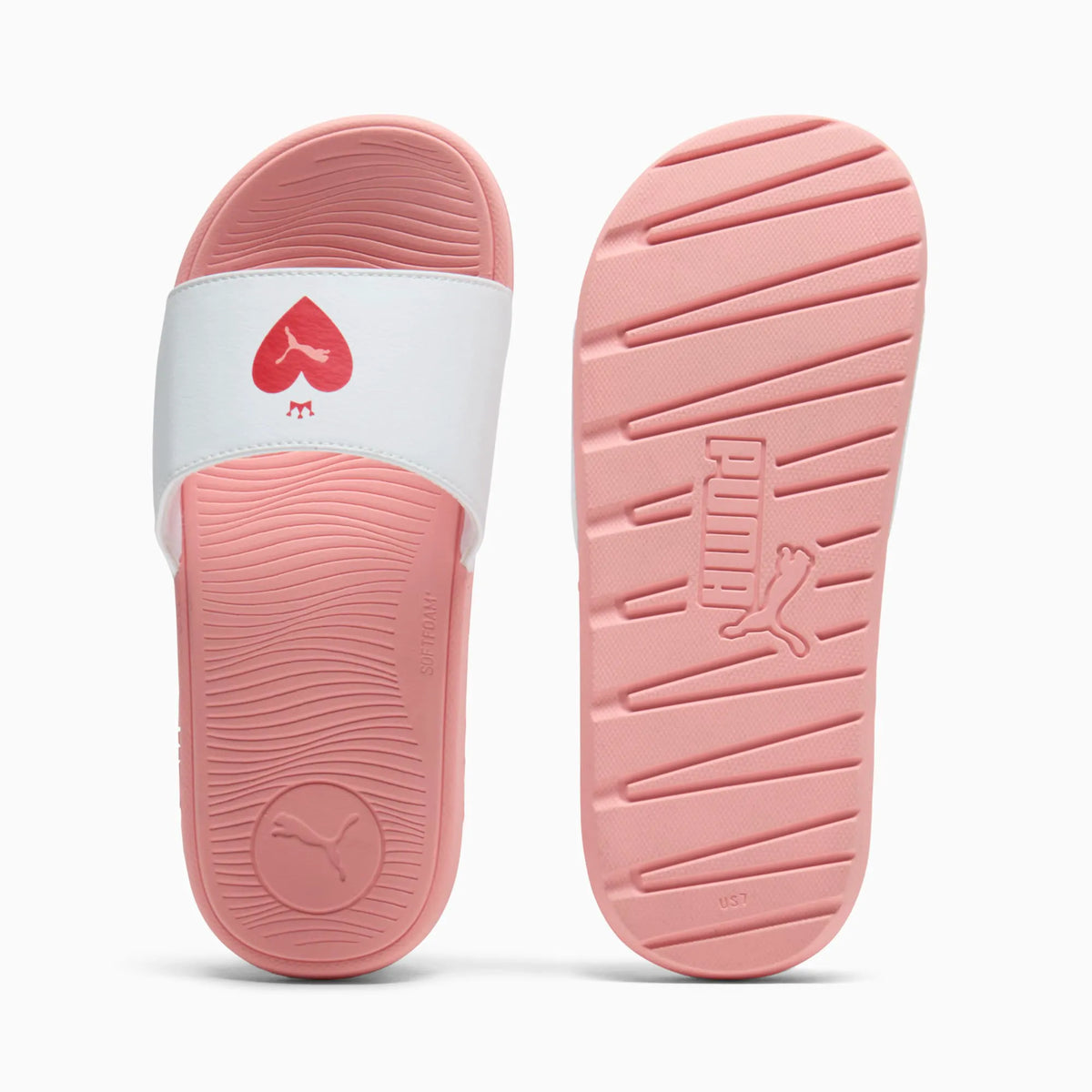 PUMA White-For All Time Red-Pink Fruit