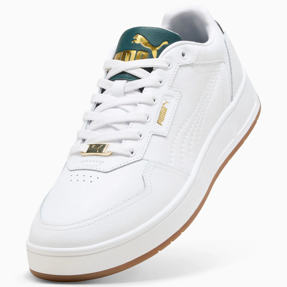 PUMA White-Green Terrain-PUMA Gold