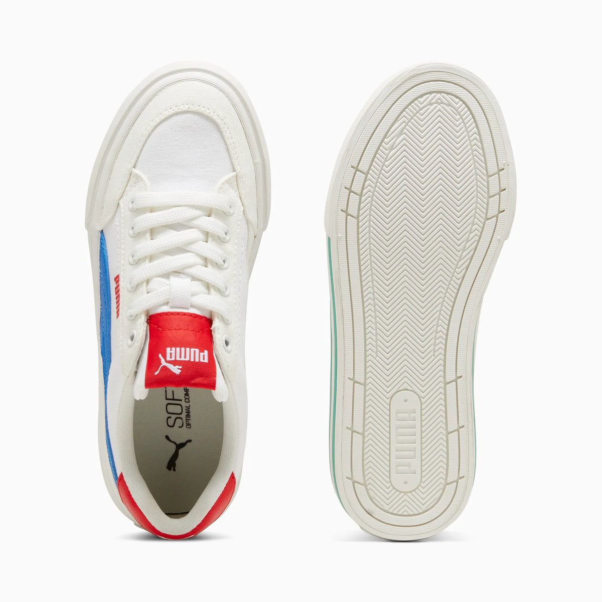 PUMA White-Hyperlink Blue-Vapor Gray
