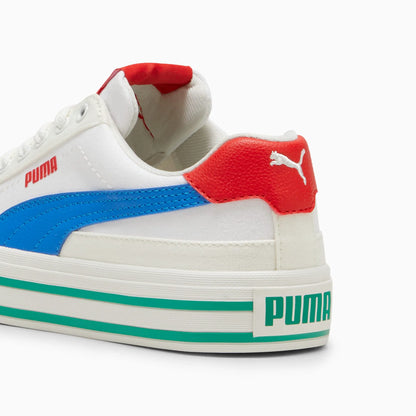 PUMA White-Hyperlink Blue-Vapor Gray