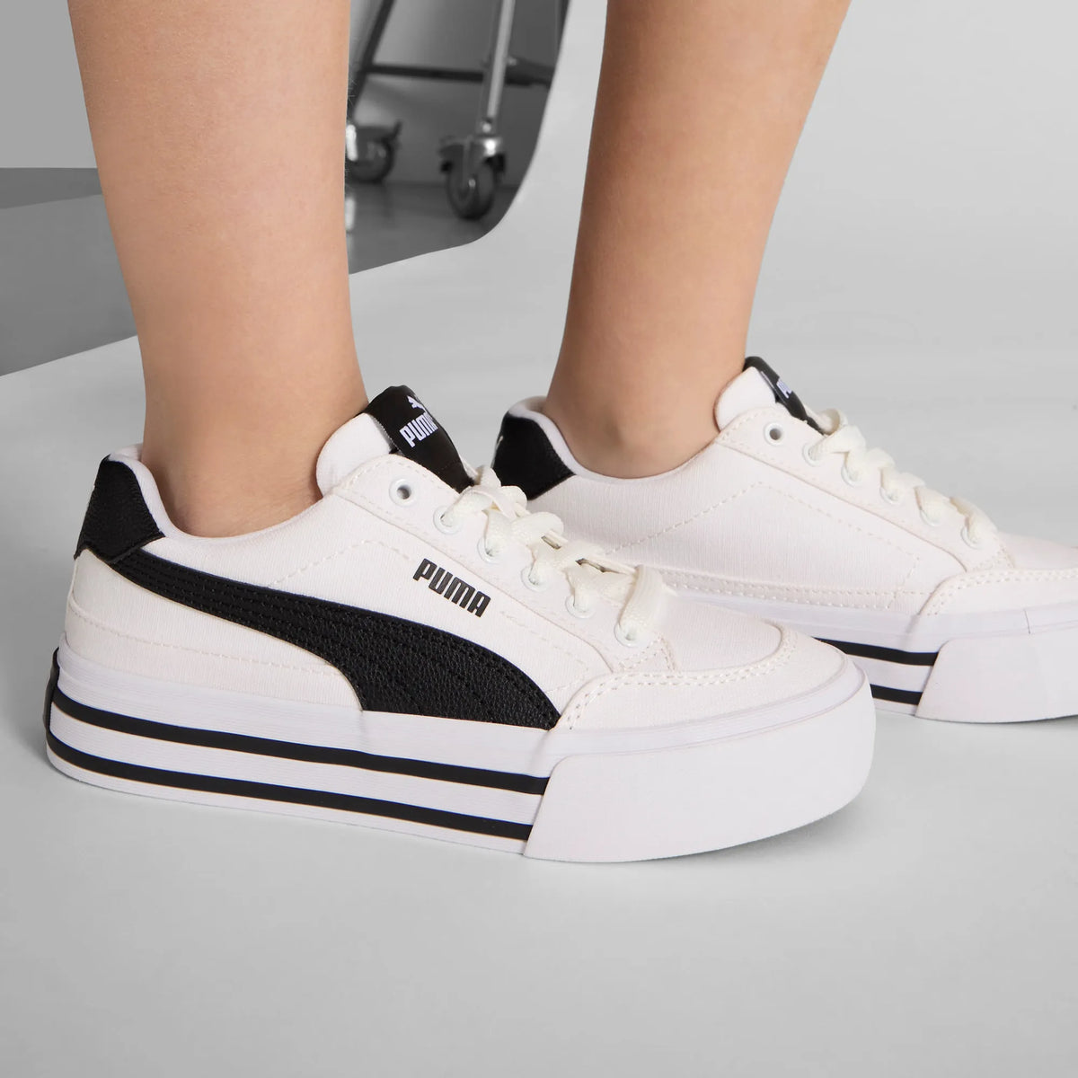 PUMA White-PUMA Black