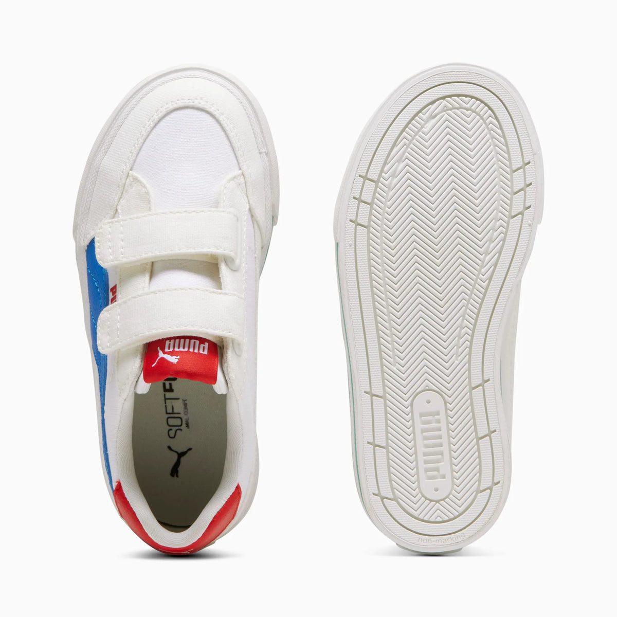 PUMA White-Hyperlink Blue-Vapor Gray
