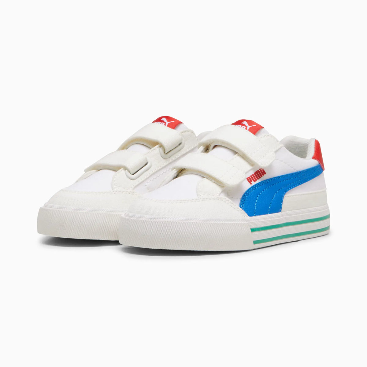 PUMA White-Hyperlink Blue-Vapor Gray