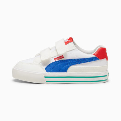 PUMA White-Hyperlink Blue-Vapor Gray