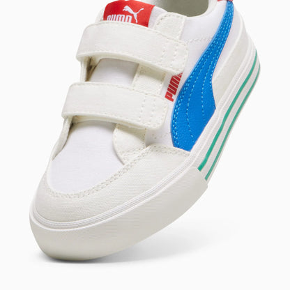 PUMA White-Hyperlink Blue-Vapor Gray