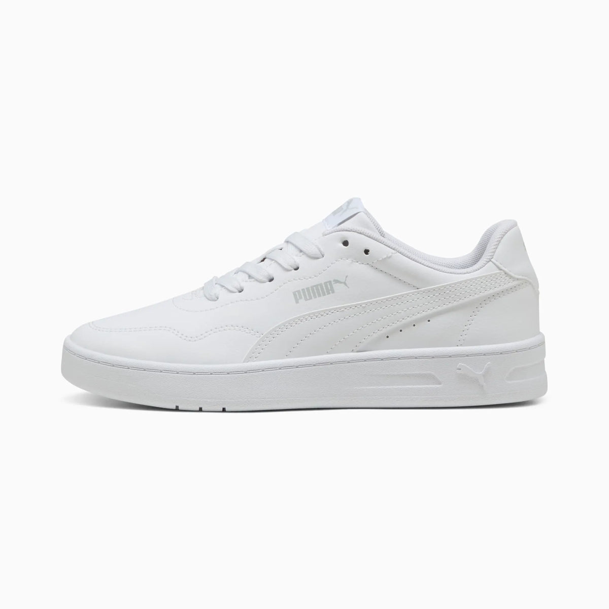 PUMA White-PUMA White-Cool Light Gray