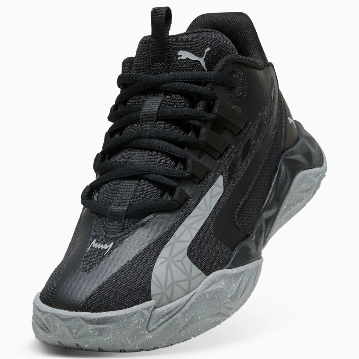 PUMA Black-Cool Mid Gray