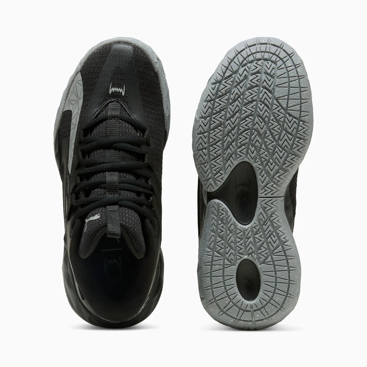 PUMA Black-Cool Mid Gray