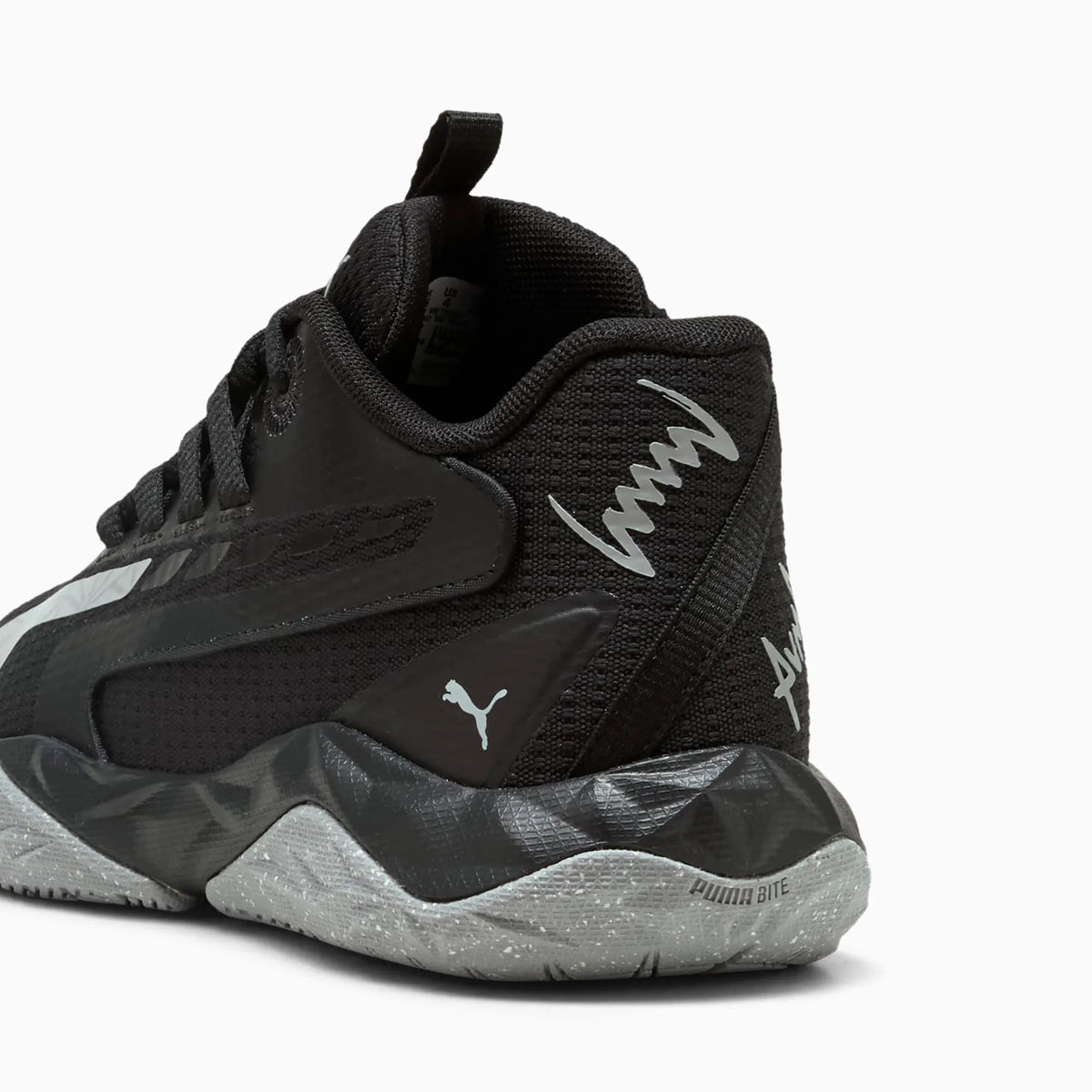 PUMA Black-Cool Mid Gray