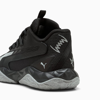 PUMA Black-Cool Mid Gray